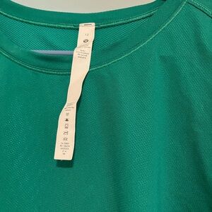 Lululemon Green Athletic Top